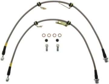 Picture of StopTech 06-17 Lexus HS250h - Toyota RAV4 Stainless Steel Front Brake Lines