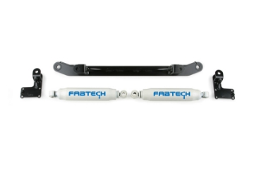Picture of Fabtech 07-14 GM C-K1500 2WD-4WD Dual Steering Stabilizer System w-Perf- Shocks