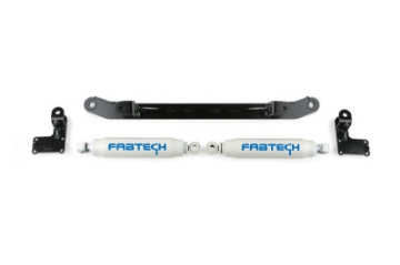 Picture of Fabtech 07-14 GM C-K1500 2WD-4WD Dual Steering Stabilizer System w-Perf- Shocks