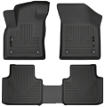 Picture of Husky Liners 18-19 Volkswagen Atlas Weatherbeater Black Front & 2nd Seat Floor Liners