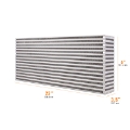 Picture of Mishimoto Universal Air-to-Air Intercooler Core - 22in - 6in - 3-5in
