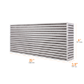 Picture of Mishimoto Universal Air-to-Air Intercooler Core - 22in - 6in - 3-5in