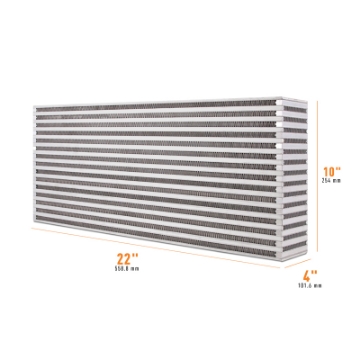 Picture of Mishimoto Universal Air-to-Air Intercooler Core - 22in - 10in - 4in