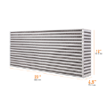 Picture of Mishimoto Universal Air-to-Air Intercooler Core - 22in - 12in - 4-5in