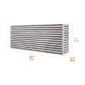 Picture of Mishimoto Universal Air-to-Air Intercooler Core - 20in - 11in - 3-5in