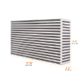 Picture of Mishimoto Universal Air-to-Air Intercooler Core - 17-75in - 11-8in - 4-5in