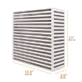 Picture of Mishimoto Universal Air-to-Air Intercooler Core - 12-8in - 7-9in - 3-5