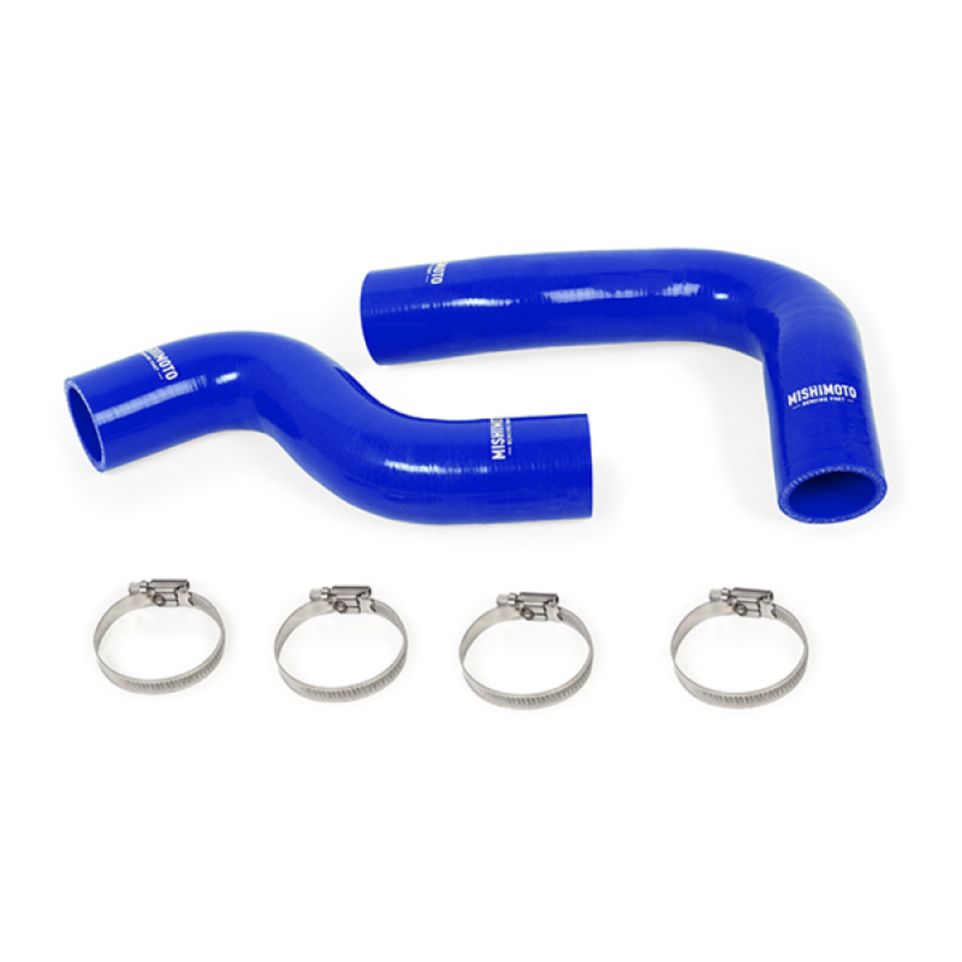 Picture of Mishimoto 92-00 Subaru WRX-STI Turbo Silicone Radiator Hose Kit - Blue