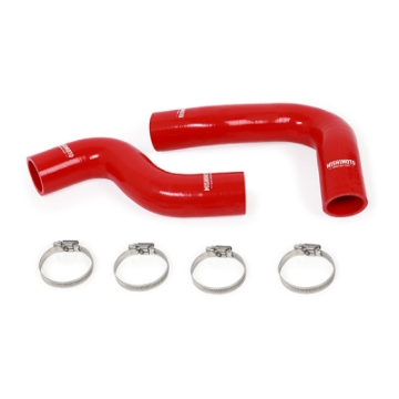 Picture of Mishimoto 92-00 Subaru WRX-STI Turbo Silicone Radiator Hose Kit - Red