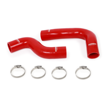 Picture of Mishimoto 92-00 Subaru WRX-STI Turbo Silicone Radiator Hose Kit - Red