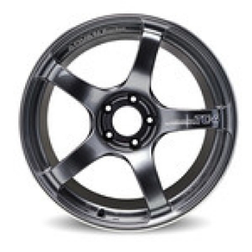 Picture of Advan TC4 18x8-5 +31 5-114 Racing Black Gunmetallic and Ring Wheel