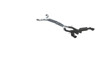 Picture of MBRP 16-19 Chevrolet Camaro SS 6 Speed 3in Dual Cat Back w- 4-5in OD Tips - Black Non NPP Models