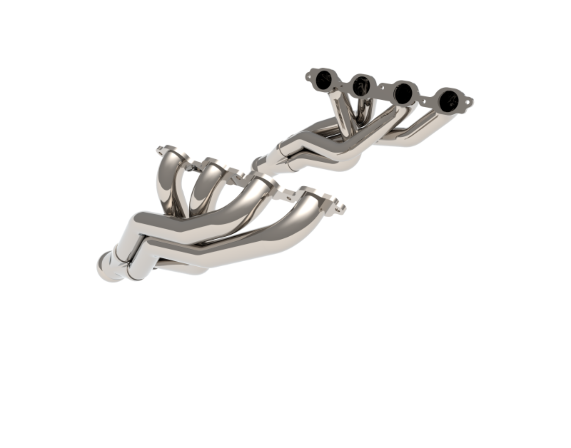 Picture of Kooks 2019 GM Series Truck 6-2L 1-75in x 3in SS Headers & 3in x 3-5in ULTRA GREEN SS Catted Y-Pipe