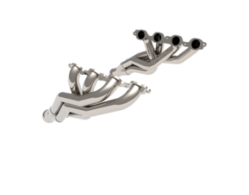 Picture of Kooks 2019 GM Series Truck 6-2L 1-75in x 3in SS Headers & 3in x 3-5in ULTRA GREEN SS Catted Y-Pipe