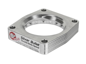 Picture of aFe Silver Bullet Throttle Body Spacer TBS 17-19 Nissan Patrol Y61 I6-4-8L