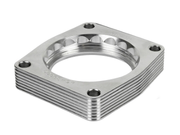 Picture of aFe Silver Bullet Throttle Body Spacer TBS 17-19 Nissan Patrol Y61 I6-4-8L
