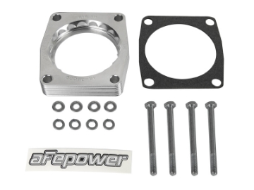 Picture of aFe Silver Bullet Throttle Body Spacer TBS 17-19 Nissan Patrol Y61 I6-4-8L