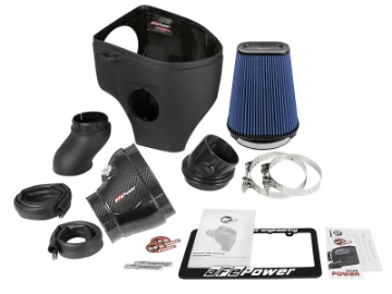 Picture of aFe Magnum Force Stage-2 Track Series Carbon Fiber AIS w- Pro 5R Media - 18 Dodge Challenger V8-6-2L