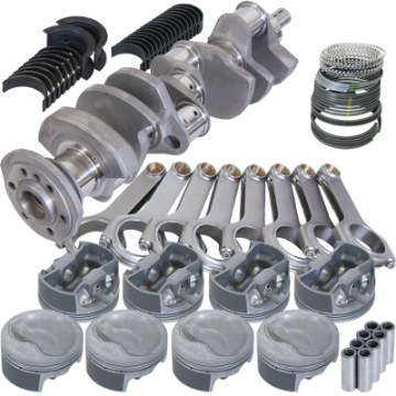 Picture of Eagle Chevrolet Small Block Rotating Assembly +-030 Bore 6in H-Beam Rods 3-75 Stroke
