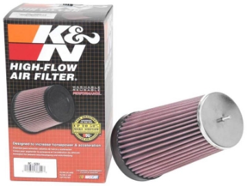 Picture of K&N Universal Clamp-On Air Filter 2-3-4in Flange 3-1-2in T 8-1-4in Height
