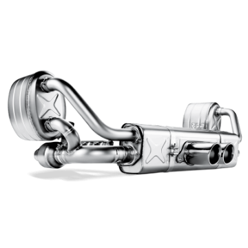 Picture of Akrapovic 06-09 Porsche 911 GT3-RS 3-6 Evolution Line w- Header Titanium w- Titanium Tips