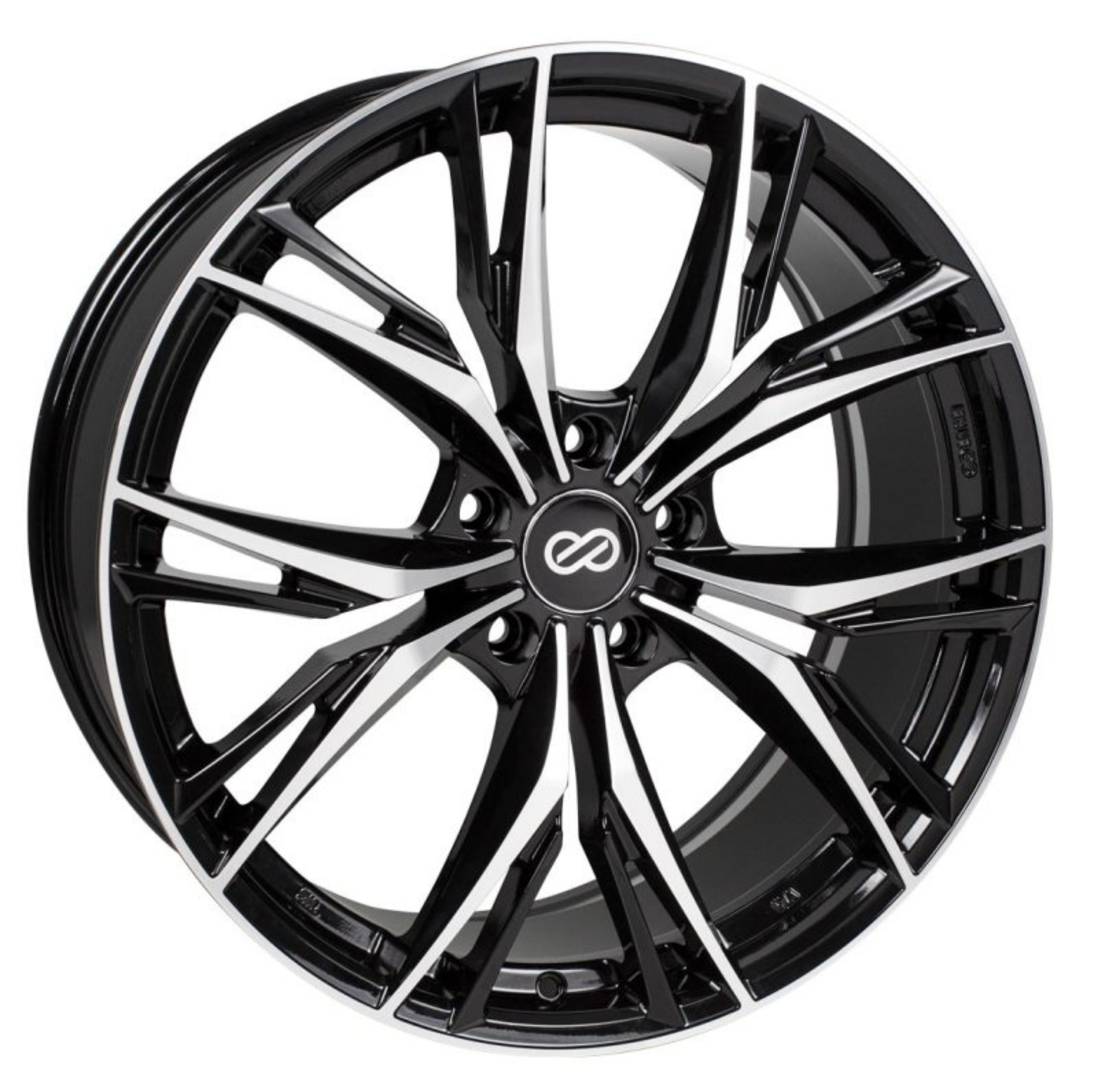 Picture of Enkei ONX 20x8-5 5x114-3 40mm Offset 72-6mm Bore Black Machined Wheel