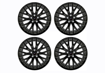 Picture of Ford Racing 15-16 Mustang GT 19X9 and 19X9-5 Wheel Set with TPMS Kit - Matte Black