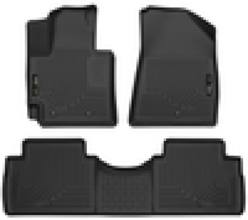 Picture of Husky Liners 2016 Kia Soul Weatherbeater Black Front & 2nd Seat Floor Liners Footwell Coverage