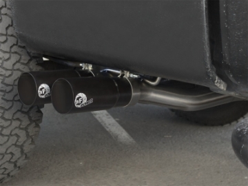 Picture of aFe Rebel Exhausts Cat-Back SS Ford F-150 04-08 V8 4-6-5-4L w- Black Tips