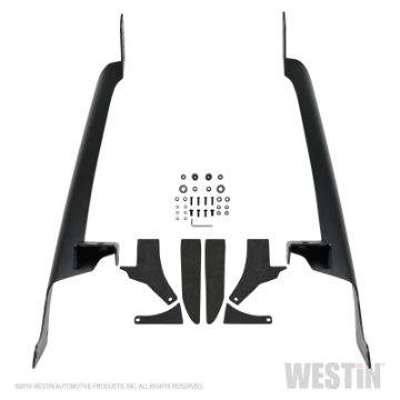 Picture of Westin 18-19 Jeep Wrangler Pillar LED Light Mount - Textured Black