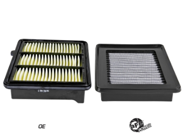 Picture of aFe MagnumFLOW Pro DRY S OE Replacement Filter Cadillac CTS-V 09-15 V8-6-2L SC