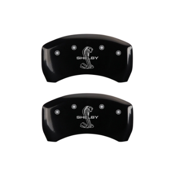 Picture of MGP 4 Caliper Covers Engraved Front & Rear MGP Yellow Finish Black Characters 2011 Ford F-150