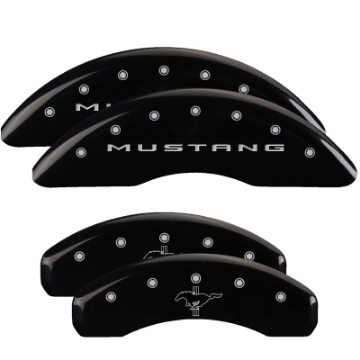 Picture of MGP 2 Caliper Covers Engraved Front MGP Yellow Finish Black Characters 2004 Ford Focus