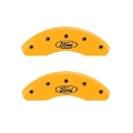 Picture of MGP 2 Caliper Covers Engraved Front Oval Logo-Ford Yellow Finish Blk Char 2002 Ford Ranger