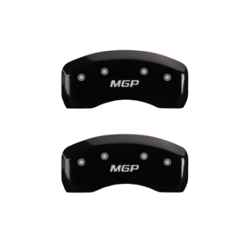 Picture of MGP 2 Caliper Covers Engraved Rear MGP Black Finish Silver Characters 2016 Ford Focus