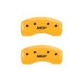 Picture of MGP 2 Caliper Covers Engraved Rear MGP Yellow Finish Black Characters 2017 Ford Focus