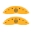 Picture of MGP 4 Caliper Covers Engraved Front Ram Rear Ramhead Yellow Finish Black Char 2007 Dodge Durango