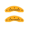 Picture of MGP 4 Caliper Covers Engraved F & R Gen 4-Camaro Yellow Finish Black Char 1997 Chevrolet Camaro