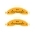 Picture of MGP 4 Caliper Covers Engraved F & R Gen 4-Camaro Yellow Finish Black Char 1997 Chevrolet Camaro
