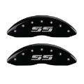 Picture of MGP 2 Caliper Covers Eng Front Silverado SS Black Finish Sil Char 2008 Chevy Silverado 1500