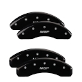 Picture of MGP 4 Caliper Covers Engraved Front & Rear MGP Black Finish Silver Char 2019 Toyota CH-R