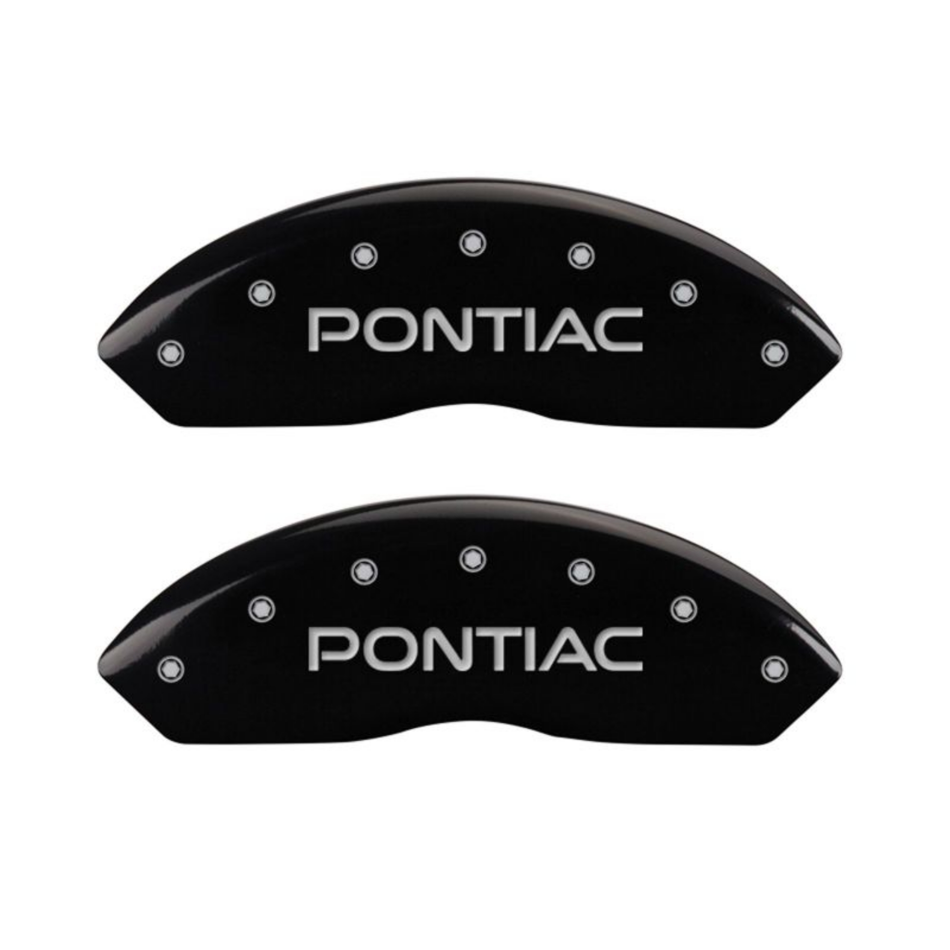 Picture of MGP 4 Caliper Covers Engraved Front Pontiac Rear Arrow Blk Finish Silver Char 2006 Pontiac Solstice