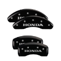 Picture of MGP 4 Caliper Covers Engraved Front Pontiac Rear Arrow Black Finish Sil Char 2004 Pontiac Bonneville
