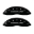 Picture of MGP 4 Caliper Covers Engraved Front & Rear Ridgeline Black Finish Silver Char 2019 Honda Ridgeline