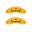 Picture of MGP 4 Caliper Covers Engraved Front & Rear MGP Yellow Finish Black Char 2017 Honda Civic