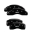 Picture of MGP 4 Caliper Covers Engraved Front Accord Rear Accord Black Finish Silver Char 2019 Honda Accord