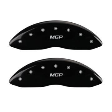 Picture of MGP 4 Caliper Covers Engraved Front & Rear MGP Black Finish Silver Characters 2016 Kia Sedona