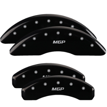Picture of MGP 4 Caliper Covers Engraved Front & Rear MGP Black Finish Silver Characters 2016 Kia Sedona