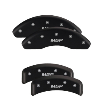 Picture of MGP 4 Caliper Covers Engraved Fr Lincoln Rr Star Logo Red Finish Sil Char 2018 Lincoln Continental