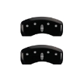 Picture of MGP 4 Caliper Covers Engraved Fr Lincoln Rr Star Logo Blk Finish Silver Char 17 Lincoln Continental